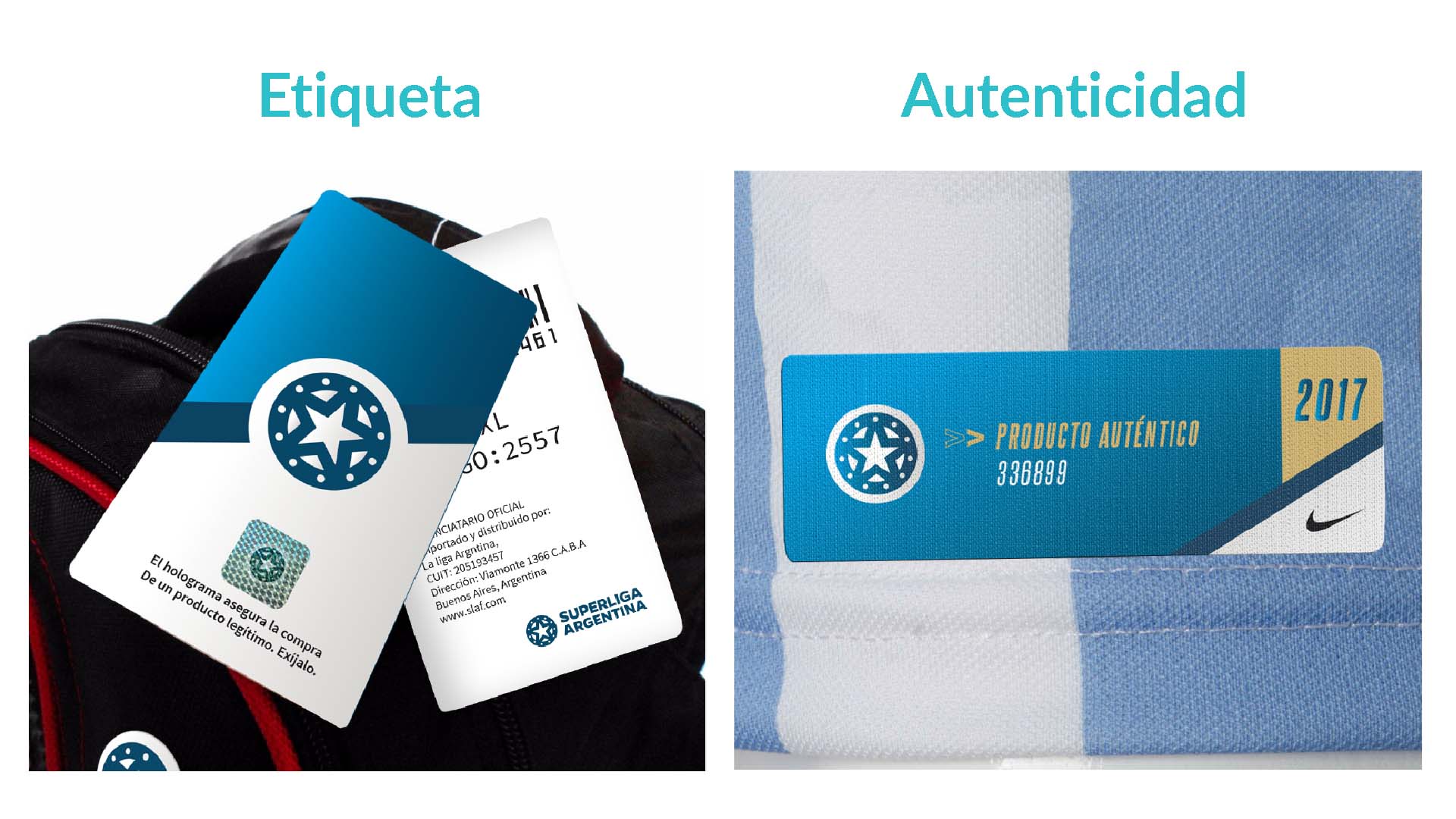 diseño Superliga Argentina Productos